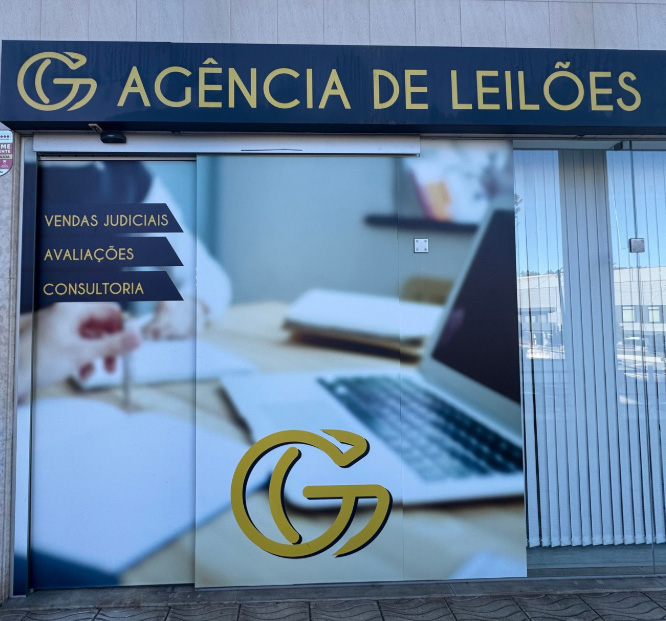 Foto Entrada da Agência de Leilões Guedes & Guedes