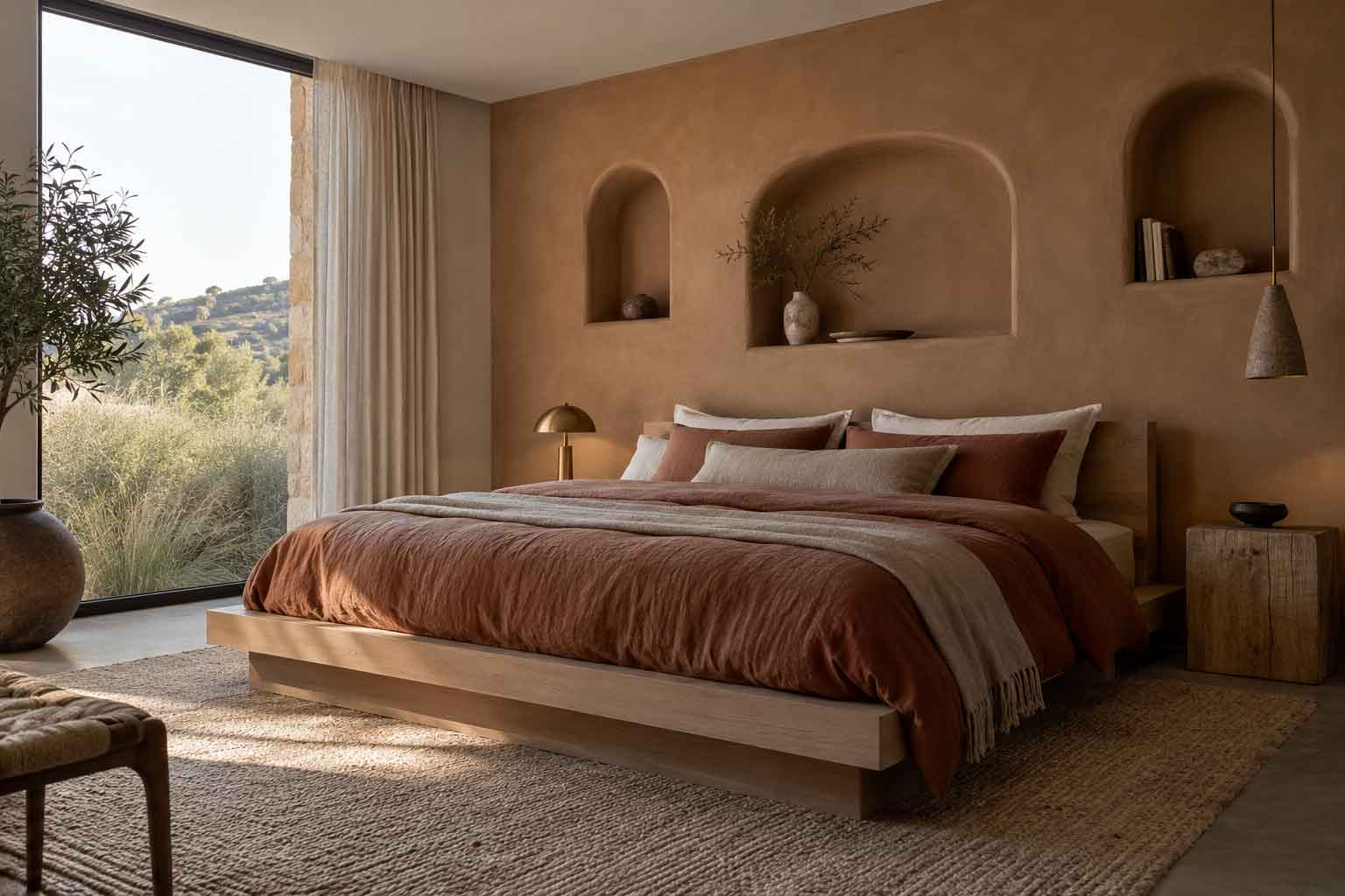 Clay Bedroom