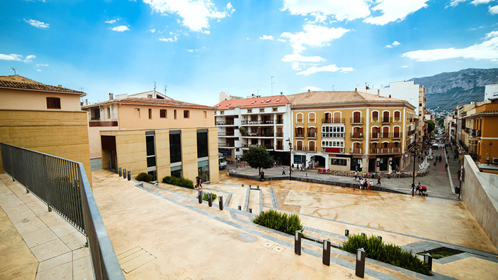 Dénia, oude centrum
