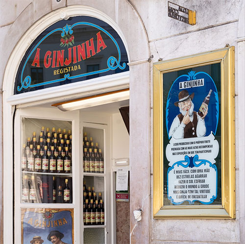 Restaurants, cafés et bars à Rossio (Lisbonne - Portugal) : où manger et boire à Rossio (Lisboa) - A Ginjinha