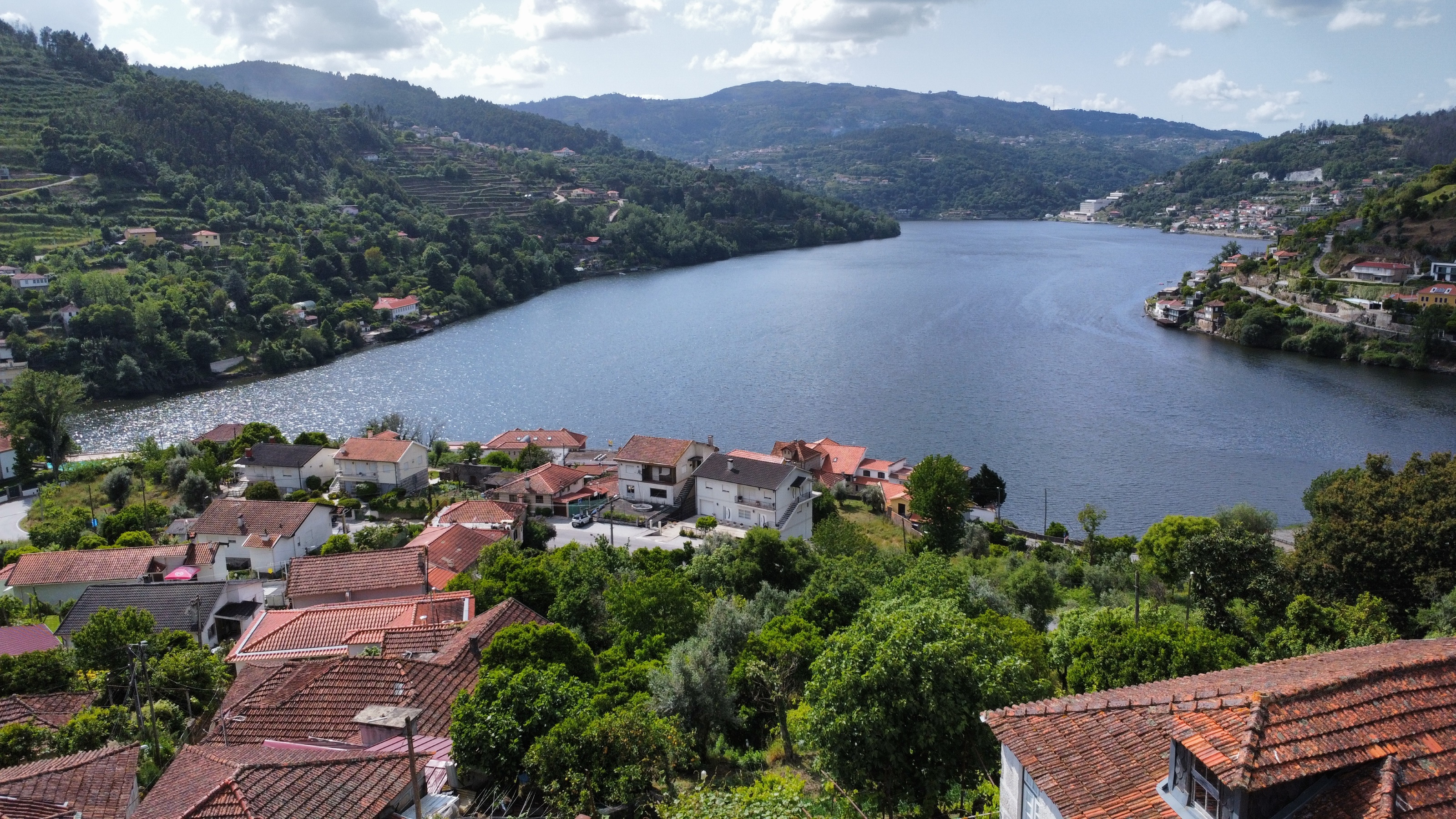 Vista para o Douro, o mais belo e conhecido rio em Portugal