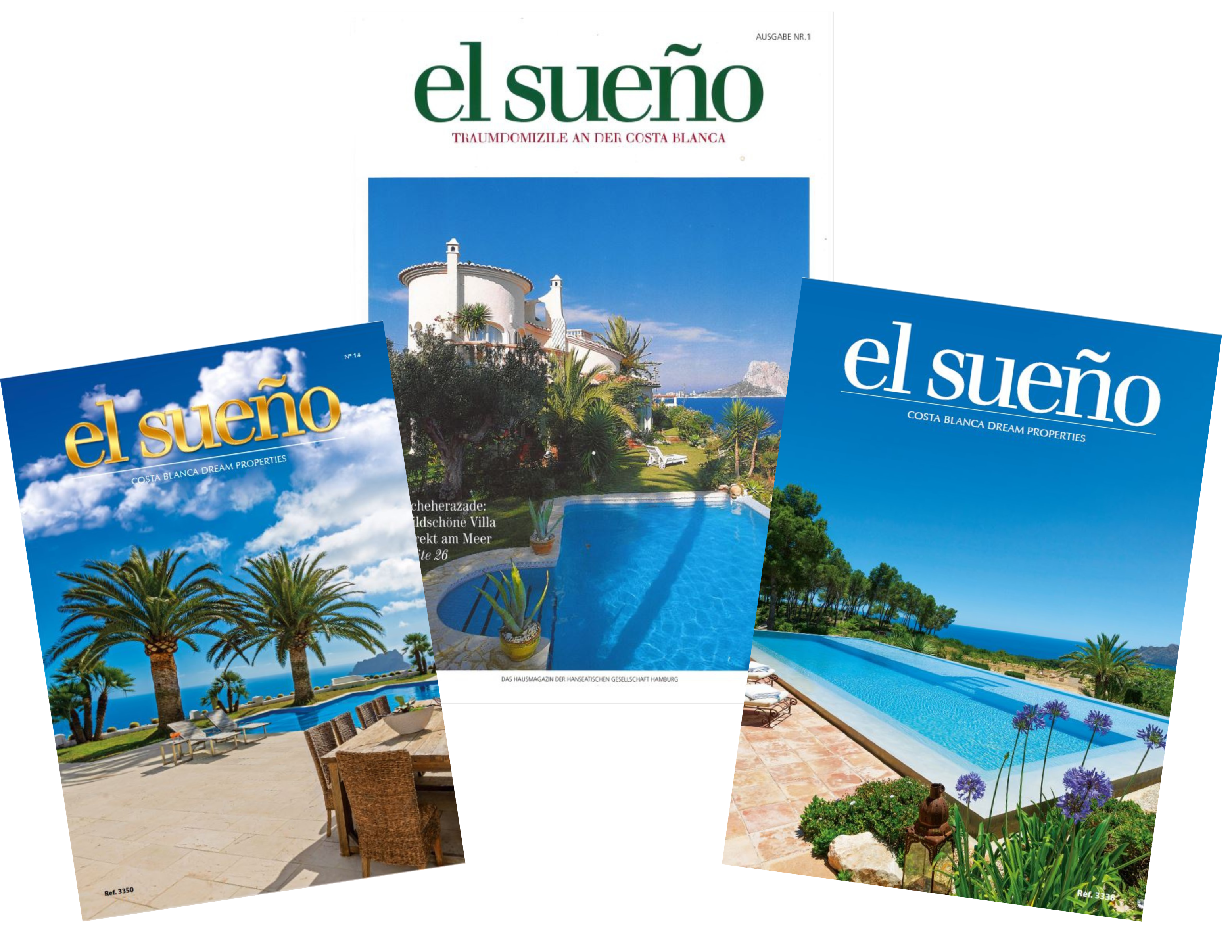 Unser hauseigenes Magazin El Sueño, das vor Jahrzehnten ins Leben gerufen wurde, präsentiert nur die besten Luxusimmobilien in sorgfältig kuratierten Layouts. Ein wahrer Ausdruck unserer Expertise auf dem Luxusimmobilienmarkt.
