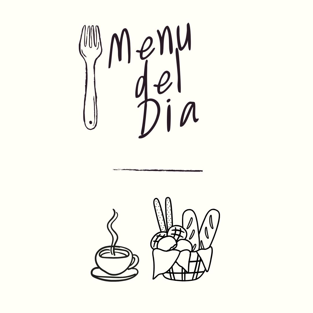 Coste de la vida en España - Menú del día