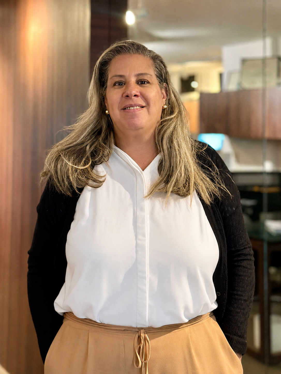 Photo de Céline Pouget, Directrice Commerciale des Ventes de l'équipe WhereInRio