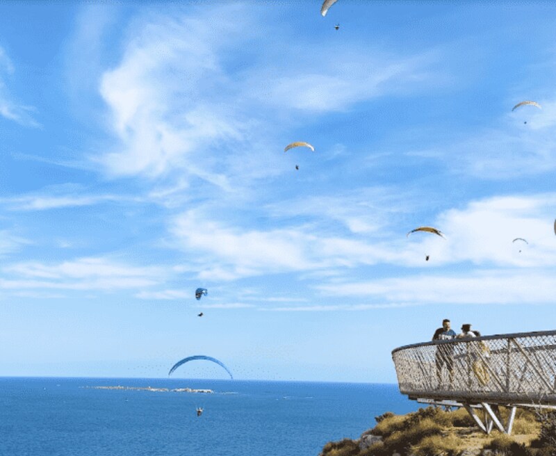 El Faro skywalk Mirador