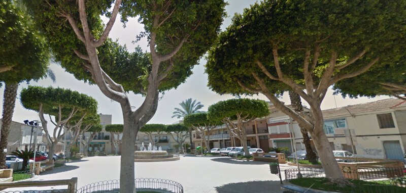San Fulgencio dorpsplein