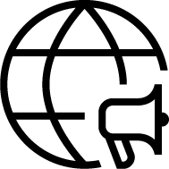 Icon Alcance do Comprador Internacional