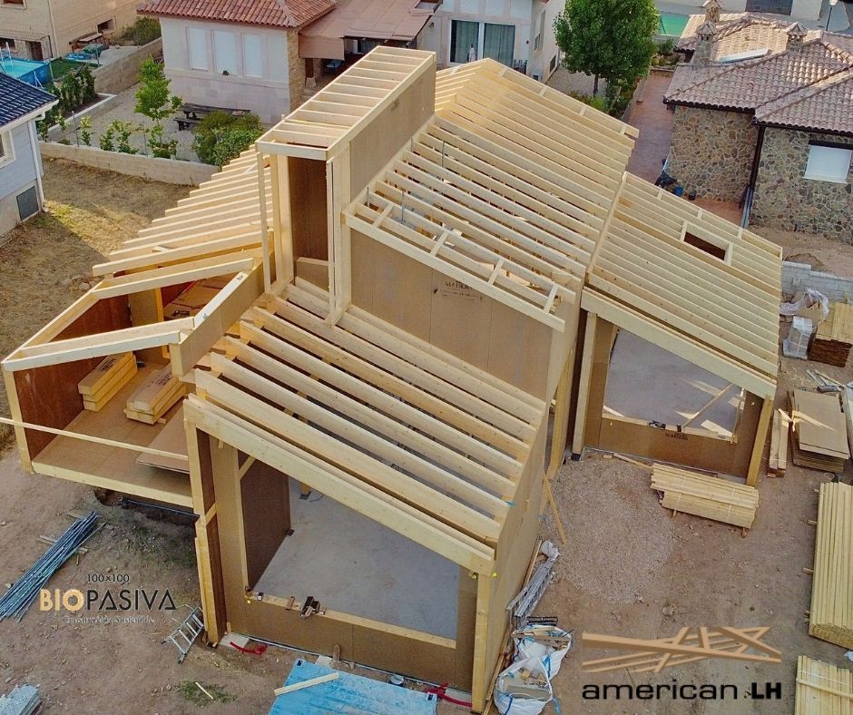 Entram ligero de madera