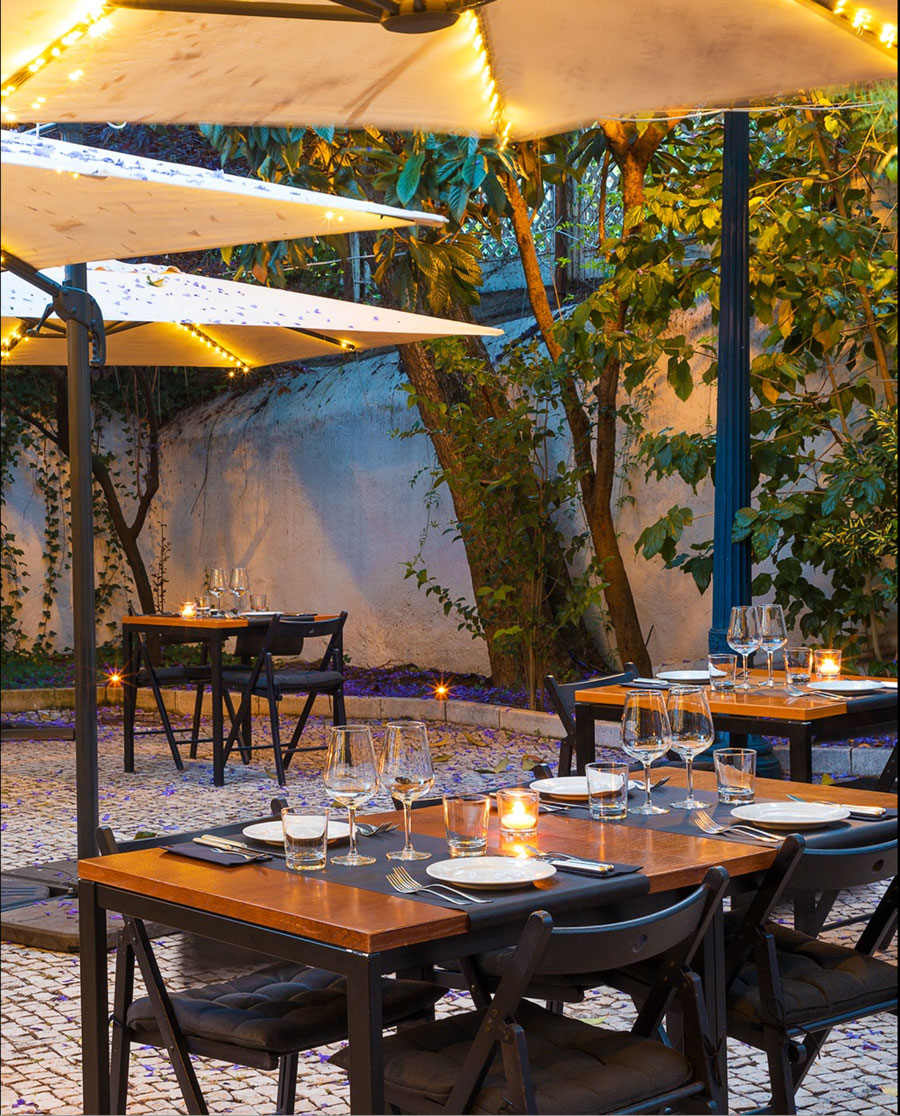 Restaurants, cafés et bars à Lapa / Estrela (Lisbonne - Portugal) : où manger et boire à Lapa / Estrela (Lisboa) - Clube dos Jornalistas
