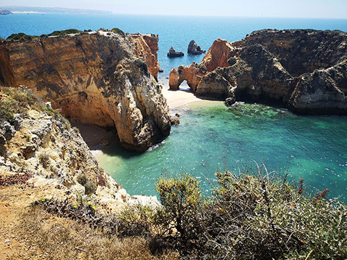Strand in Portugal, Hintergrundbild