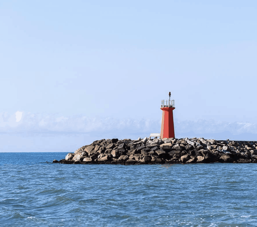 Rode vuurtoren van Guardamar del Segura, Alicante