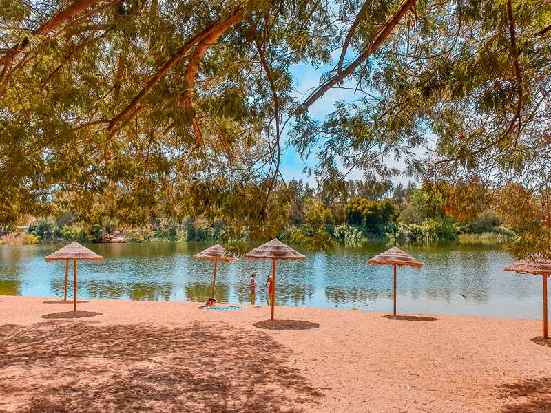 O que visitar e fazer no Alentejo Central - Praia Fluvial de Mora
