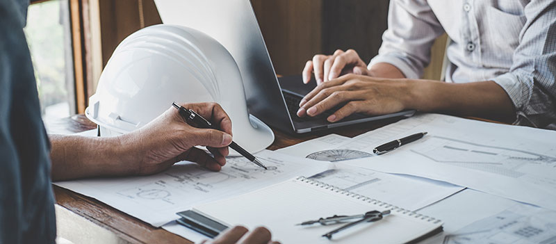 Architektur und Bau bei schlüsselfertigen Projekten