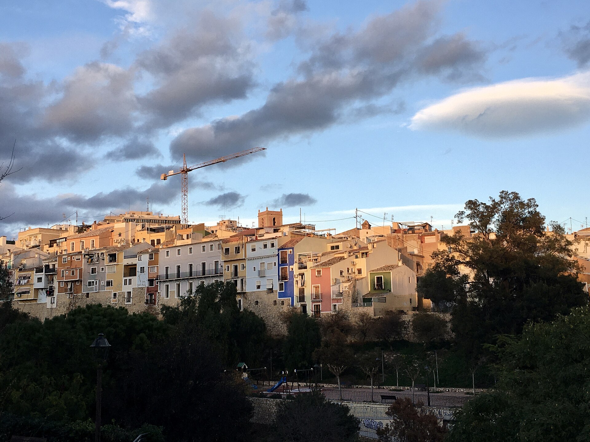 Las casas de colores de Villajoyosa