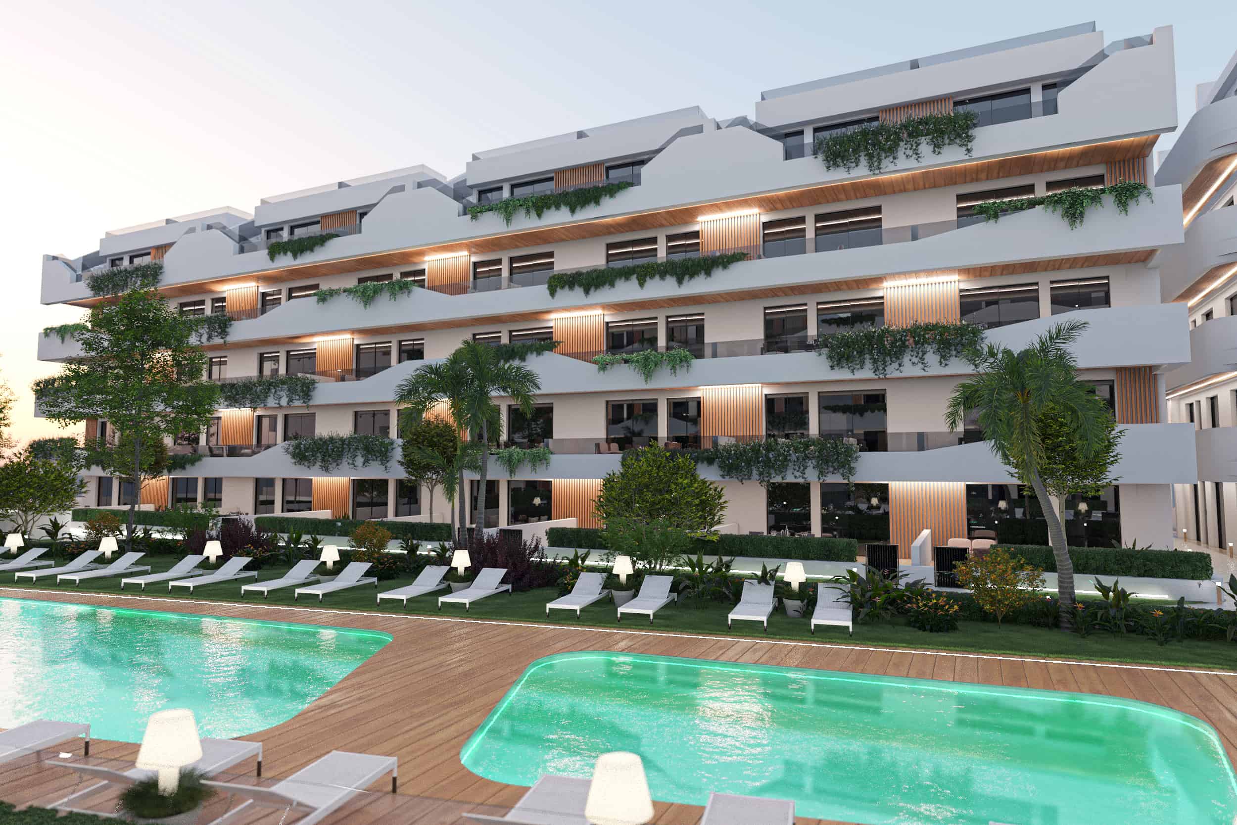 Villamar VII appartementencomplex in San Javier