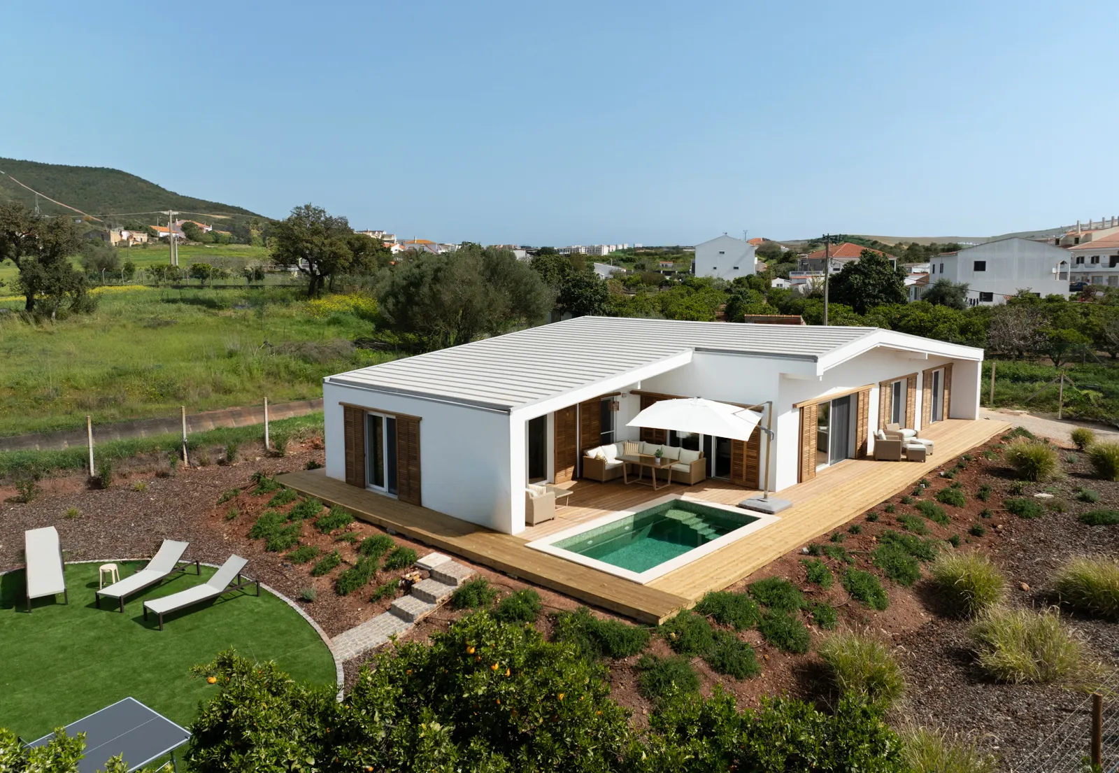 Casa Norte em Silves com piscina e terraço