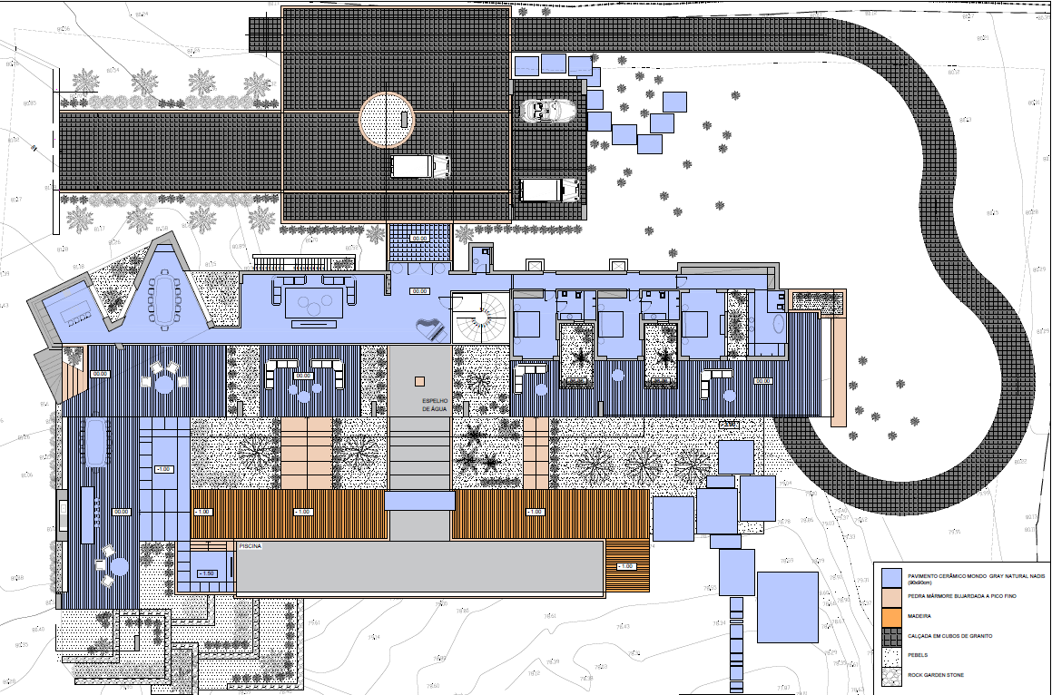 New villa floor plan Algarve