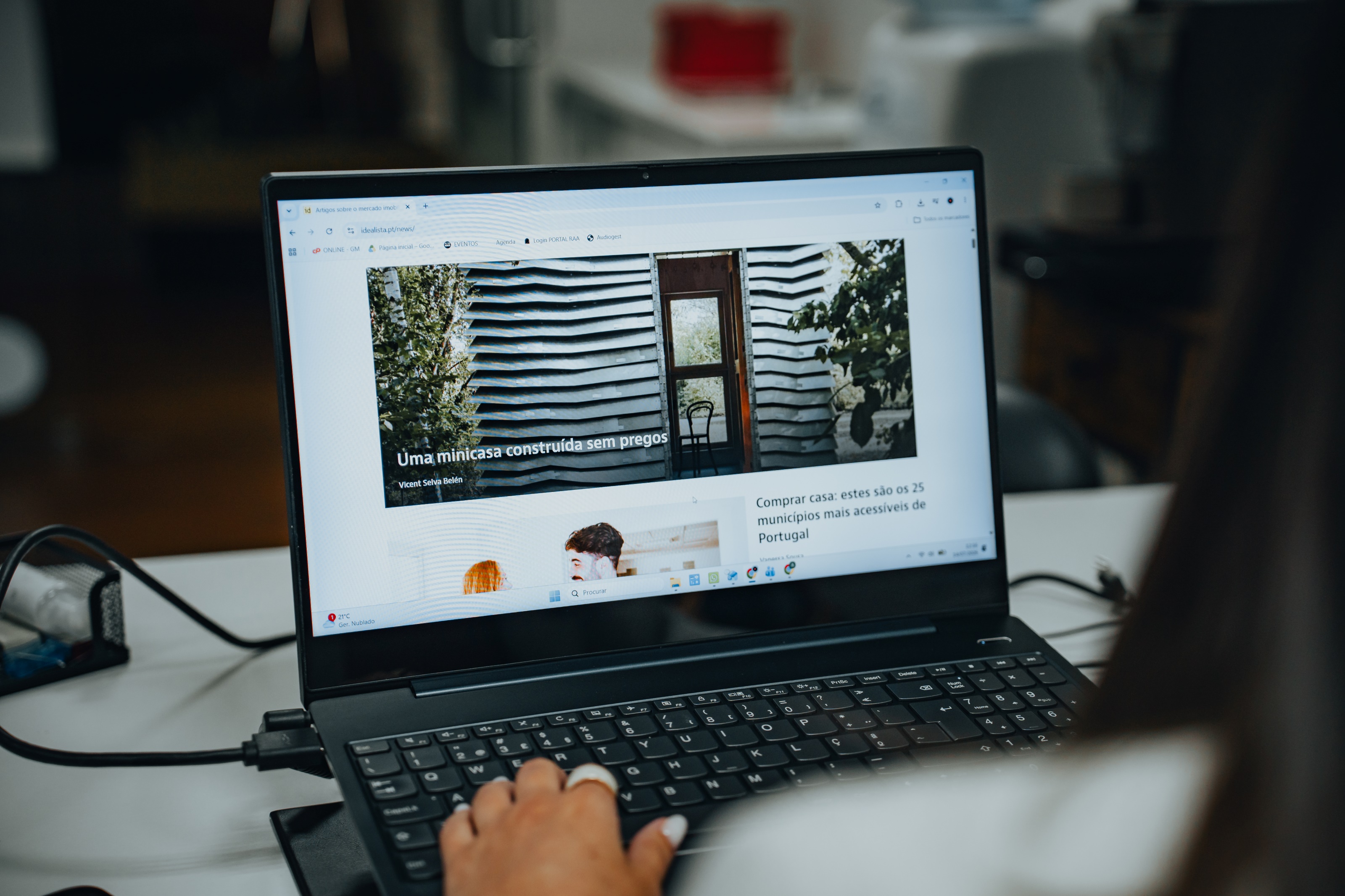 Página sobre o Blog