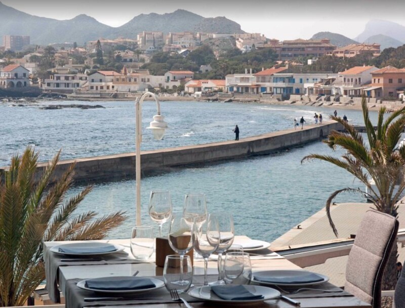 Haven met restaurants in Cabo de Palos