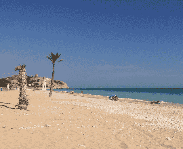 Playa El Paraiso in Villajoyosa
