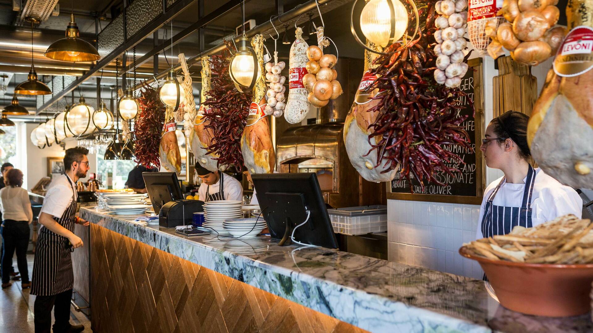 Restaurants, cafés et bars à Príncipe Real (Lisbonne - Portugal) : où manger et boire à Príncipe Real (Lisboa) - Jamie's Italian
