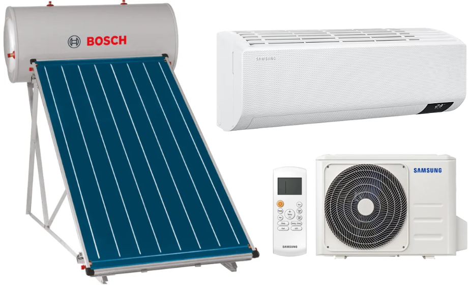 Bosch Solar Panel , Samsung Windfree Technology