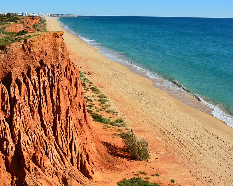 Praia da Falésia, Strand an der Algarve, Portugal