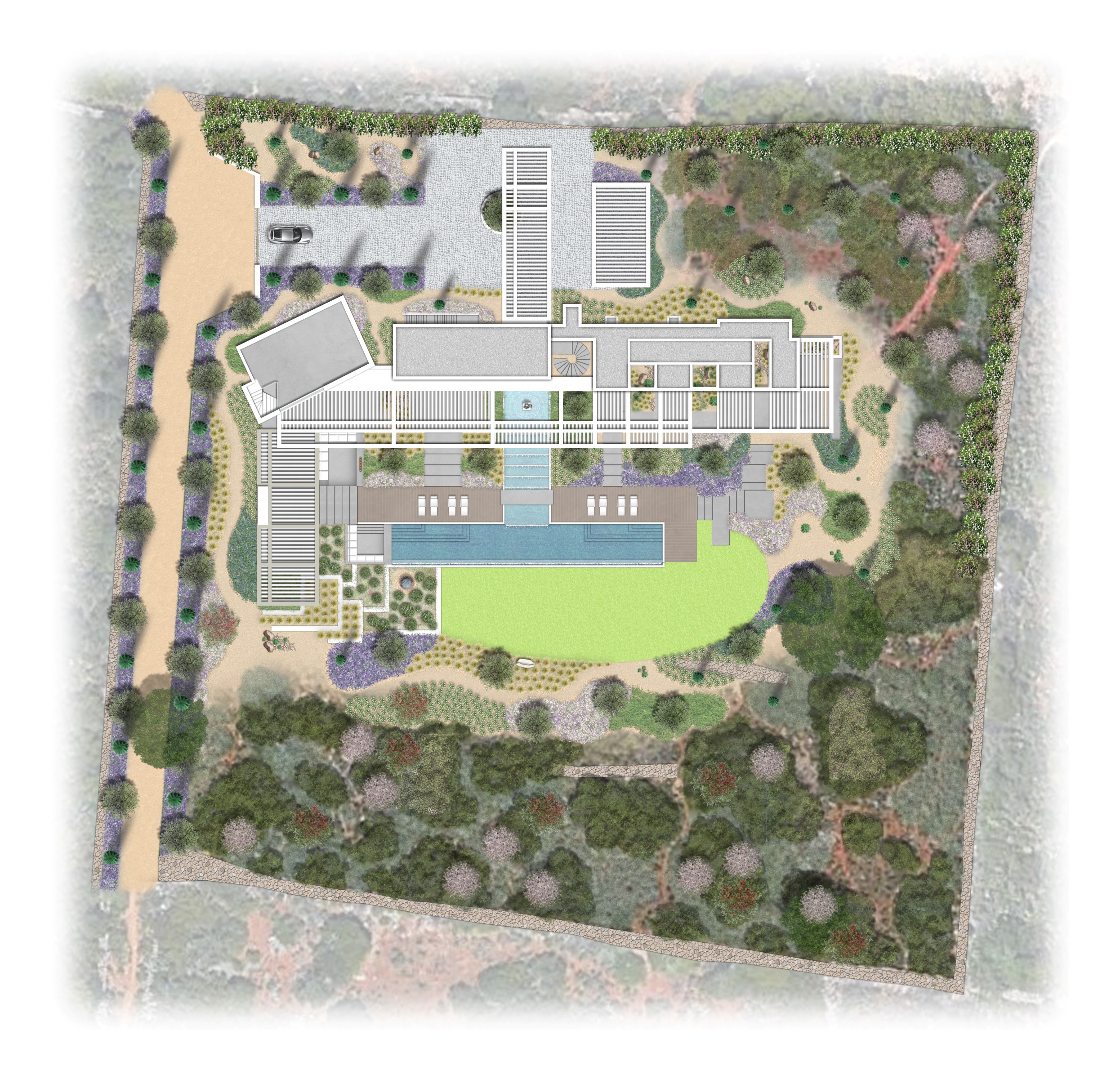 New villa floor plan Algarve