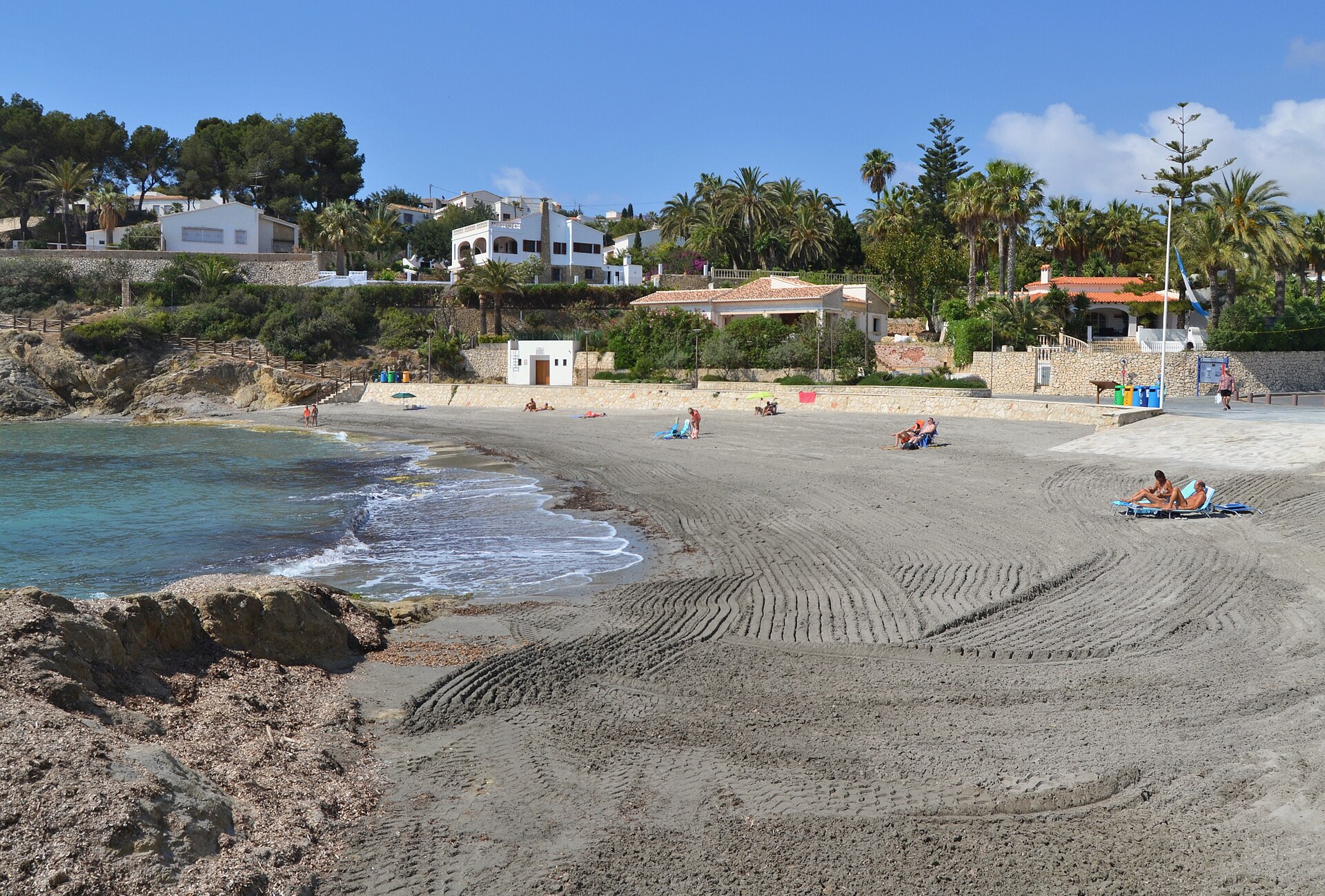 Playa de La Fustera en Benissa