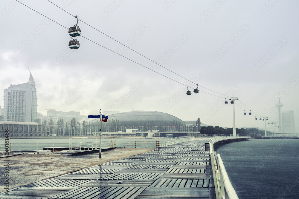 Places to visit and things to see and do in Parque das Nações (Lisboa) - Teleférico (Cable car)